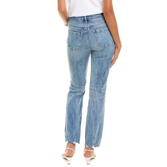 BLANKNYC The Lafayette High Rise Wide Flare Jeans in Out of Body, Size 27 - Picture 2 of 16